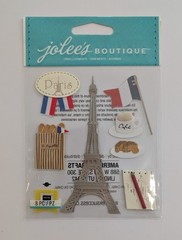 Jolee’s Paris France Travel Vacation Scrapbooking Stickers