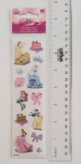 Disney Princess Birthday Belle Cinderella Scrapbooking Stickers By EK Success