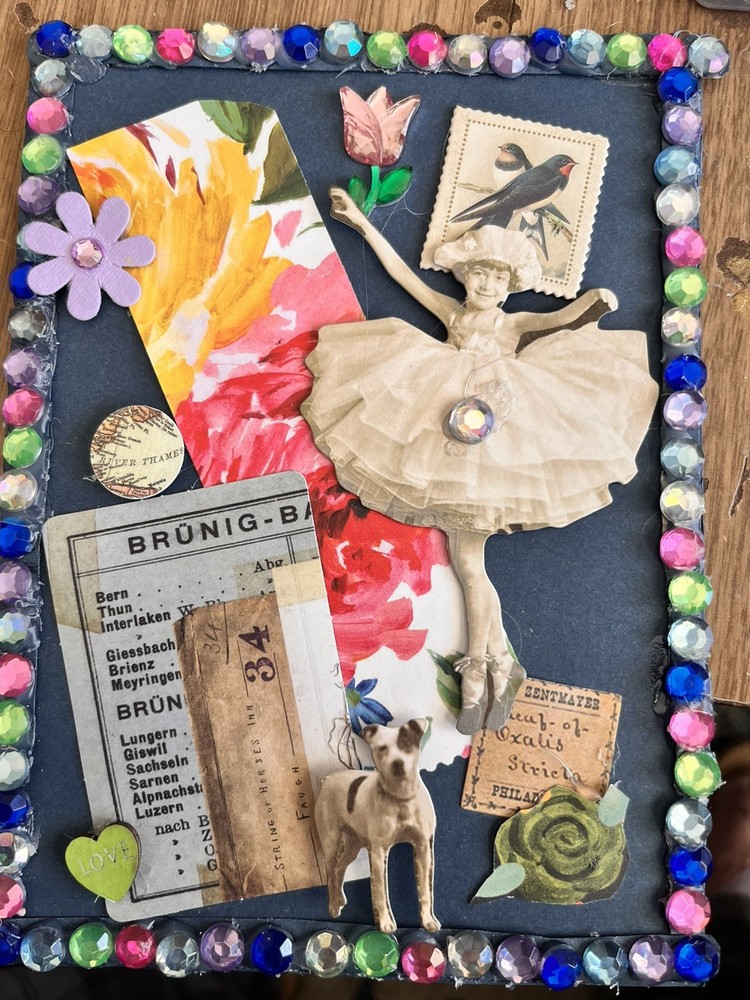 Memory Lane! 5 Vintage Junk Journal Ephemera Cards With Envelopes. Repurpose