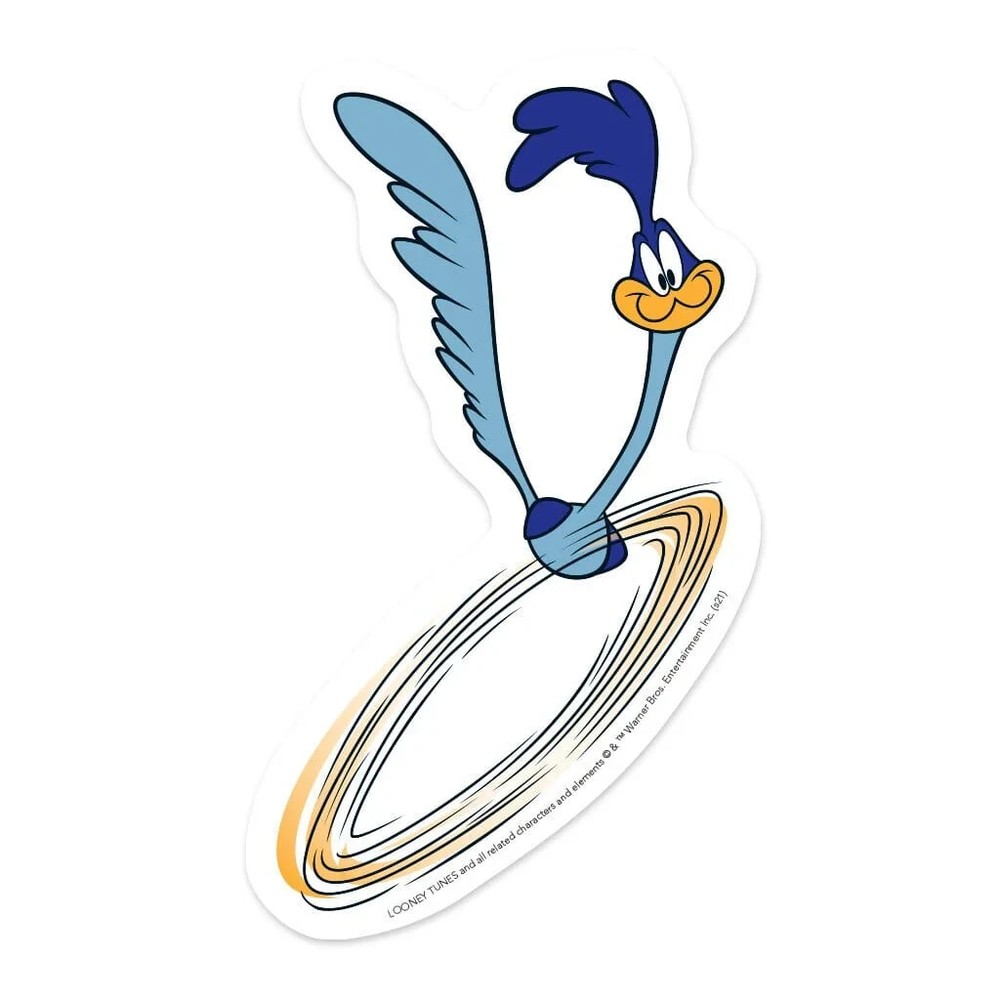 Looney Tunes Vinyl Sticker Road Runner 2 X 3.5″