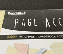 VTG 2003 Westrim Crafts Paperabilities Page Accents 206+ Parchment Scrapbook NOS