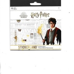New Sandy Lion Wizarding World Harry Potter Stickerland 120 Stickers 6 pages