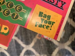 VINTAGE! 1983 Hallmark Valley Girl Slang 14 Stickers 2 Incomplete Sheets Retro