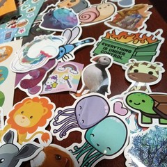 Huge Lot Of Various Scrapbooking Stickers Various Name Brands/Occasions