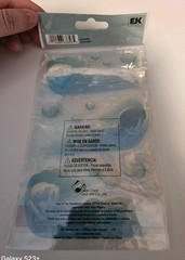 RARE JOLEE’S VELLUM WAVES BUBBLES BEACH COASTAL TRAVEL SCRAPBOOKING STICKERS