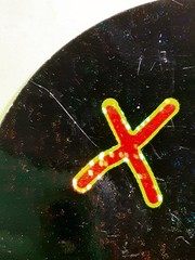 vintage prism poison smiley vending machine sticker *damaged*