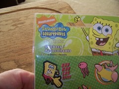 New Sealed Nickelodeon SpongeBob Squarepants 2006 Stickers Viacom 2 Sheets NEW