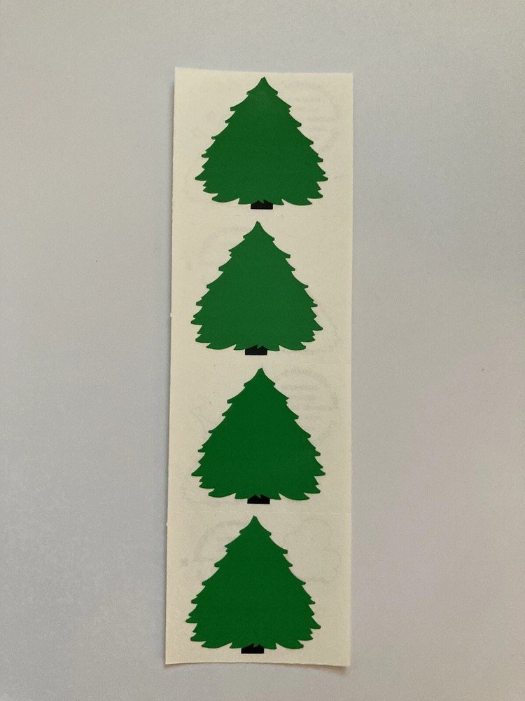 Mrs. Grossman’s Christmas Tree Stickers 1992 VTG