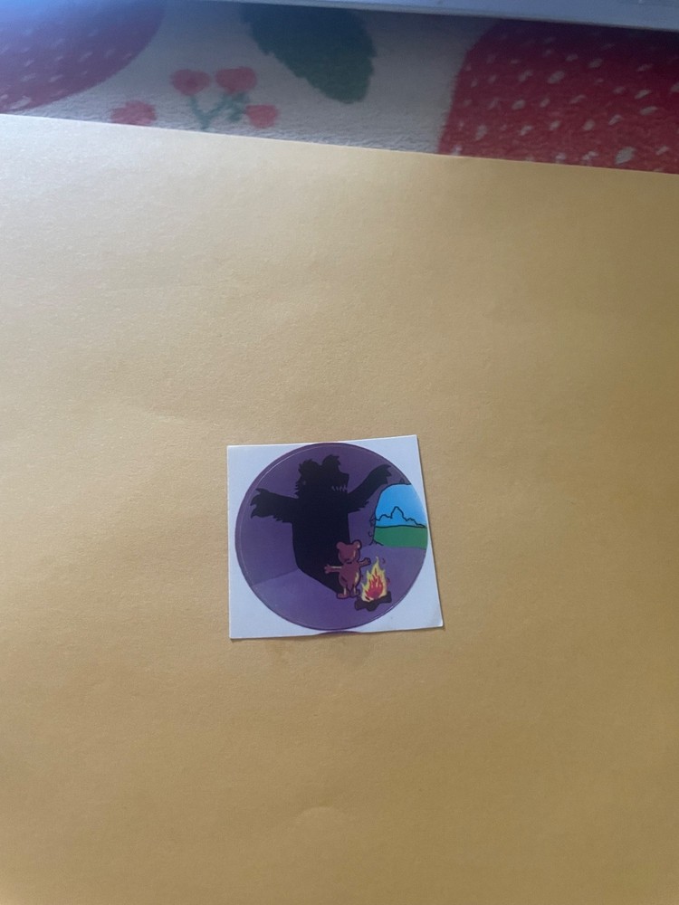 Vintage 1980s sticker
