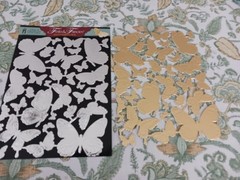 HOTP Foiled Fancies Gold and Silver Foil Die-Cuts Lot of 3 Sets