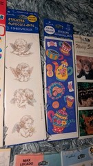 Vintage Stickers Lot 13 Packs Sandylion Hallmark Amscan Paper Arg And More READ