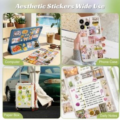 Dreamcore Sticker Book 30 Sheets Japanese Retro Sticker Book for Adults & Jo…