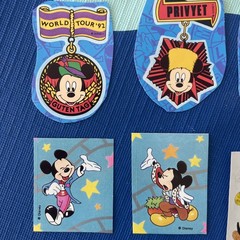 Lot Of Stickers From Early 2000s Disney Pirates Of The Caribbean Mickey Minnie