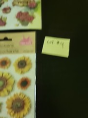Lot Of 4 Packages Of Flower Crafters Square Pop Up Stickers Scrapbooking NEW #4