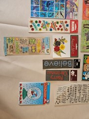 Lot of Stickers and Embellishments Bundle of Scrapbooking Supplies 24 Packs
