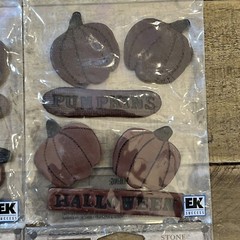 INSPIRABLES HALLOWEEN AND FALL STONE STICKERS scrapbooking crafts