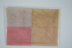 Claudine Hellmuth Laser Wood Die Cut Set Embellishments w/Rub On Transfers OOP