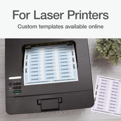 Laser Printable Flags 150 Pack, 2″x0.56″, Adhesive Tabs for Indexing &