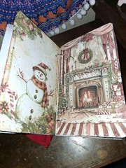 Shabby Christmas Junk Journal Scrapbook Usa Seller