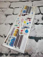Scrapbooking Lot Die-Cut Embellishments Borders Stickers Frames Amusement Park