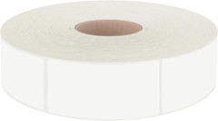600 PCS White Rectangular Stickers, Blank Write on Labels Self-Adhesive Stickers