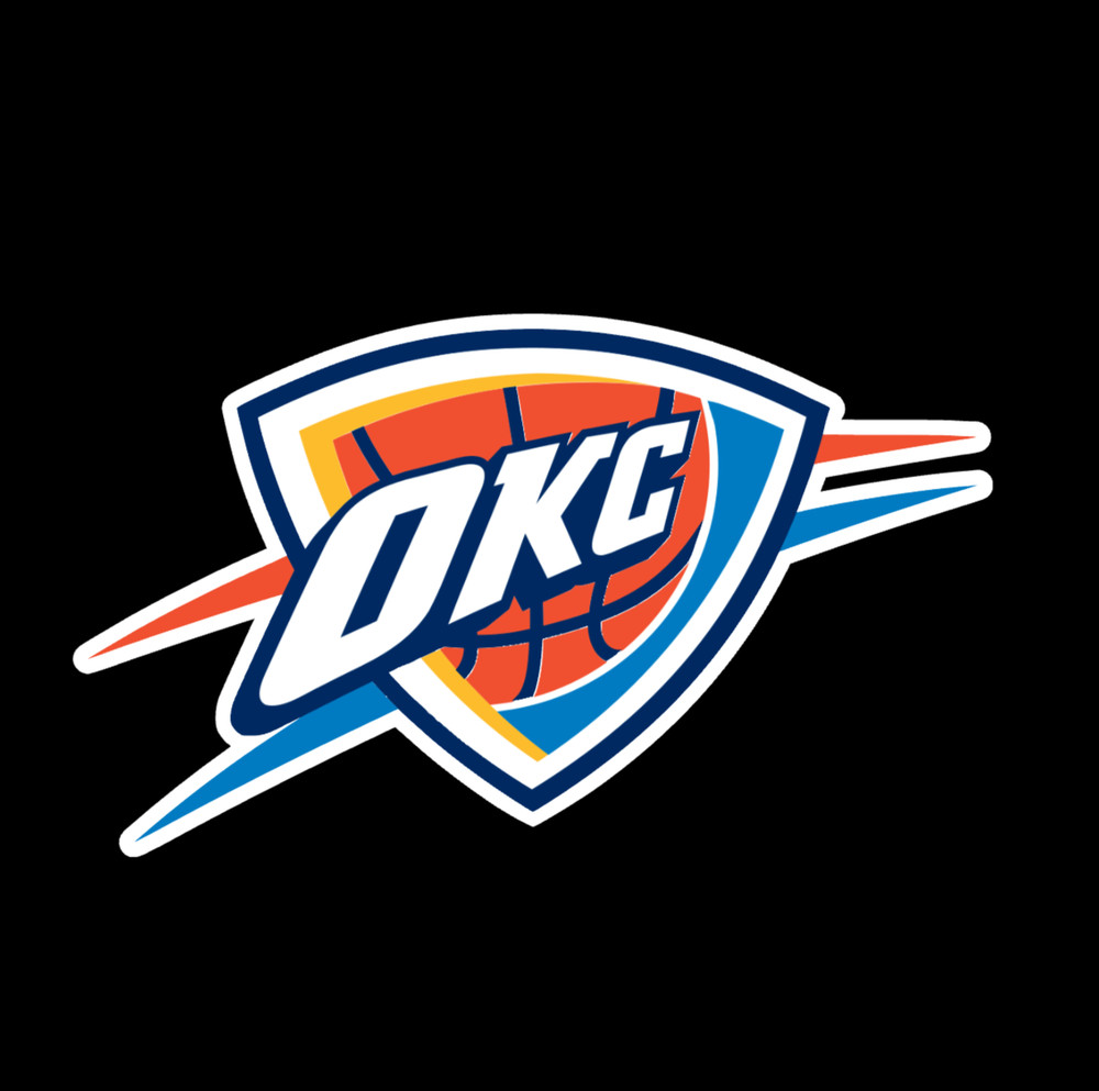 Oklahoma City Thunder Sticker Decal