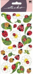 U Choose💋Flower Scrapbook Stickers Jolee’s Paper House Crafts Rose Daisy Floral