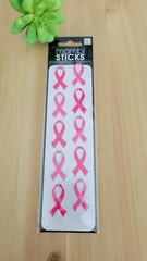 10 Piece Breast Cancer Puffy Scrapbooking Stickers Breast Cancer Survivor