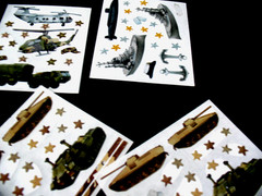 Army/Marines scrapbooking stickers Creative Memories-