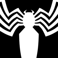 Venom Logo Sticker Decal Marvel Spider-Man Spider Man Villain Comics Movie