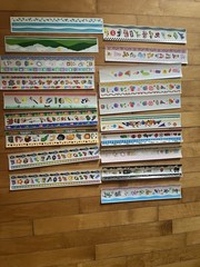 **RARE** SCRAPBOOK BORDER LOT Sandylion Stickers – 1990s, Vtg