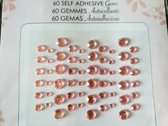 NIP Studio G 3 Packs Self Adhesive Gems Purple Pink Red Bling Stickers