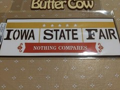 Lot Of 2 Iowa State Fair Themed Laser Cut Embellishments