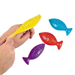 Oriental Trading Religious Halloween Fish Flingers with Handout Sticker for 12,