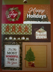 RECOLLECTIONS GINGERBREAD HOUSE STICKER BOOK 237 PC 12 SHEET GINGERBREAD FOREST