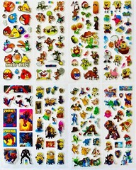 Sticker Collection GIRLY STUFF Album Collage Scrapbook Supplies Kid Squad 887+