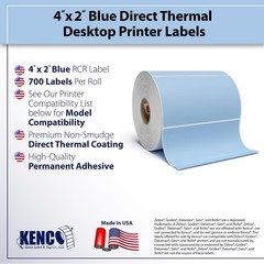 4” X 2″ Direct Thermal Perforated Stickers Labels for Barcodes, Address, Smal…