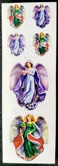PAPER HOUSE STICKERS * ANGELS * RELIGIOUS * StickyPix 1 SHEET VINTAGE RARE Ver#3