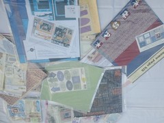 Huge Scrapbooking Card Making Craft Supplies Paper Stickers Embellishment Lot