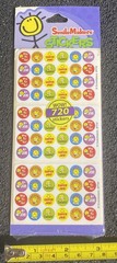 SmileMakers Motivational Funny Faces (720 stickers)