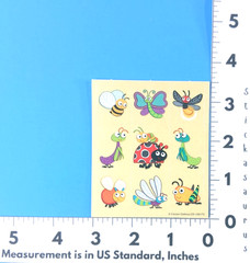 Carson Dellosa Bug Insects Mini Sticker Sheets Lot Of 5