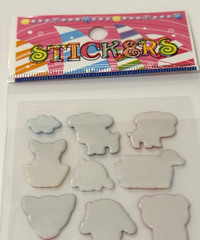 Cat Dog Stickers Puppy Kitty Dog House Pet Feline Animals JC1745 JC1746 NEW READ