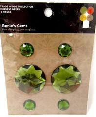 Imaginisce Lot of 7 packs Rhinestone Gem Embellishments Exotic East 70 pcs
