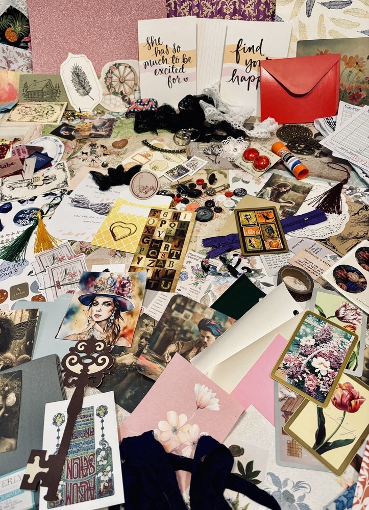 Junk Journal Scrapbook Variety Pack Over 150 Large Crafting Lot Paper Ephemera