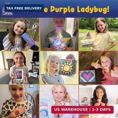 PURPLE LADYBUG Teacher Stickers for Students – 4960 Reward Stickers for Kids Cla
