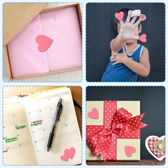 3 Roll 1500 Pcs Pink Heart Stickers 1 Inch Cute Heart Shaped Sticker Labels
