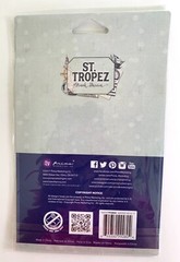 Lot of PRIMA St Tropez Scrapbooking Paper Puffy Stickers Ephemera Clear Stamps