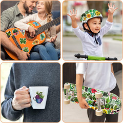 Stickers for Water Bottles 200 Pcs VSCO Sticker Packs Flower and Plant Theme Wat