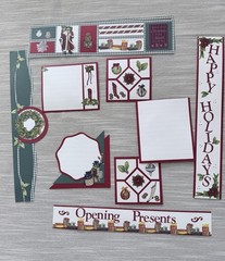 Creative Memories LOT Premade Borders, Journaling Boxes, Deco File, & More