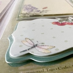 Brenda Walton Florals Scrapbook Stickers Lot – K&Co – Retired – 9 pc Kit